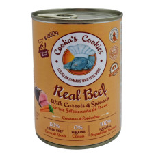 Натуральный влажный корм для собак Cooka's Cookies 80% Говядина с овощами 400 г