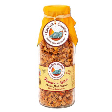 Натуральный топпер (витаминная и вкусовая добавка) для собак Cooka's Cookies Сушеные кусочки из тыквы 180 г