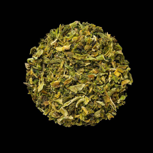 Натуральный топпер (витаминная и вкусовая добавка) для собак Cooka's Cookies Сушеные хлопья из брокколи 160 г