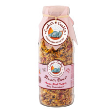Натуральный топпер (витаминная и вкусовая добавка) для собак Cooka's Cookies Flower Power 100% Цветы 180 г