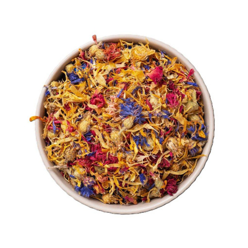 Натуральний топер (вітамінна та смакова добавка) для собак Cooka's Cookies Flower Power 100% Квіти 180 г