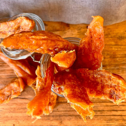 Натуральные лакомства для собак Cooka's Cookies Turkey Crispies 100% Сушеная индейка 95 г