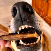 Натуральні ласощі для собак Cooka's Cookies Pork Spawghetti 100% Свинячі кишки 60 г - фото 3