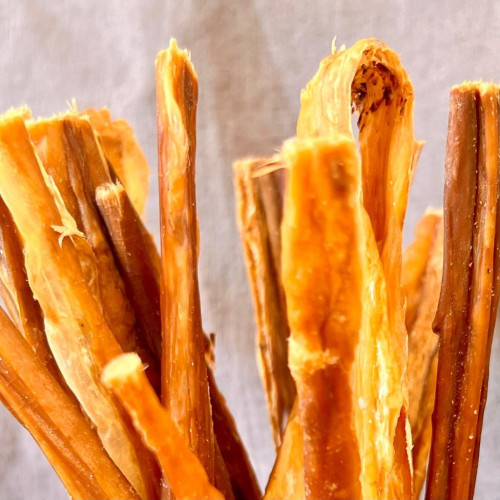 Натуральные лакомства для собак Cooka's Cookies Pork Spawghetti 100% Свиные кишки 60 г