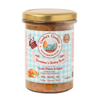 Натуральный влажный корм для собак Cooka's Cookies Grandma’s Beef Stew Индейка на пару 400 г