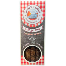 Натуральные сушеные колбаски для собак Cooka's Cookies Salamis 100% Говядина 80 г