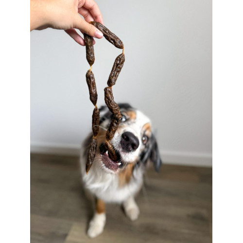 Натуральные сушеные колбаски для собак Cooka's Cookies Salamis 100% Говядина 80 г