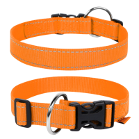 Нашийник для собак Dog Extreme нейлоновий регульований помаранчевий
