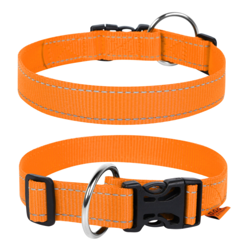 Нашийник для собак Dog Extreme нейлоновий регульований помаранчевий