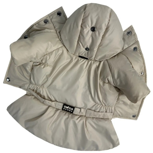 Комбінезон-трансформер для собак дівчат AD-36, бежевий