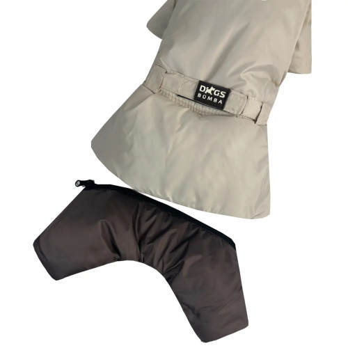 Комбінезон-трансформер для собак дівчат AD-36, бежевий