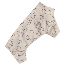 Пижама Микки контур бежевая для собак Dogs Bomba D-222