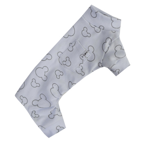 Піжама Міккі контур блакитна для собак Dogs Bomba D-223