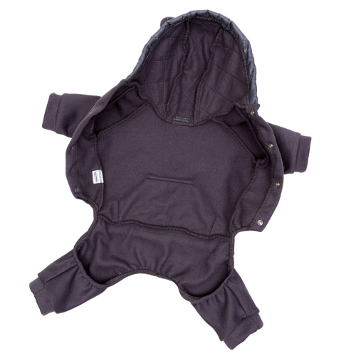 Костюм Шторм с плащевкой серый для собак Dogs Bomba D-240