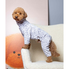 Костюм велюровый Лео серый для собак Dogs Bomba D-247