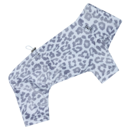 Костюм велюровый Лео серый для собак Dogs Bomba D-247