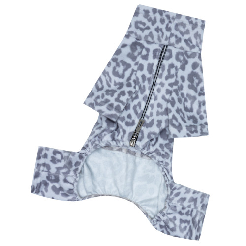 Костюм велюровый Лео серый для собак Dogs Bomba D-247