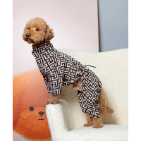 Костюм велюровый с узором Меандр для собак Dogs Bomba D-248