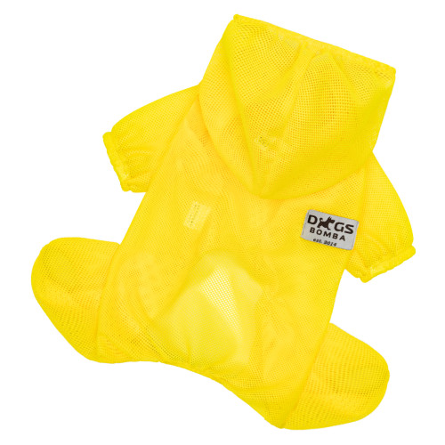 Костюм сетчатый жёлтый для собак Dogs Bomba D-249