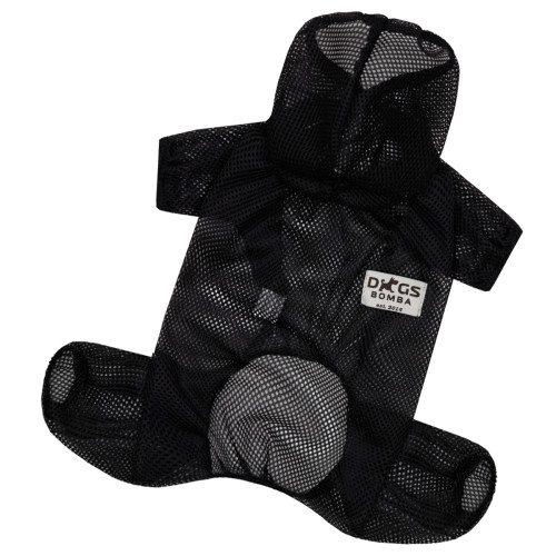 Костюм сетчатый чёрный для собак Dogs Bomba D-251