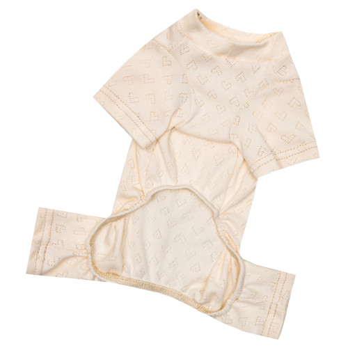 Костюм перфорированный пудровый для собак Dogs Bomba D-252