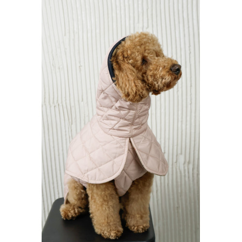 Жилет для собак стьобаний двосторонній пудра G-121 Жилет для собак стьобаний двосторонній пудра G-121