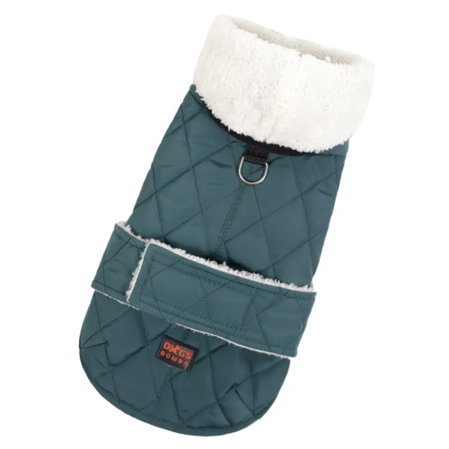 Жилет для собак Dogs Bomba на липучці смарагдового кольору GL-13