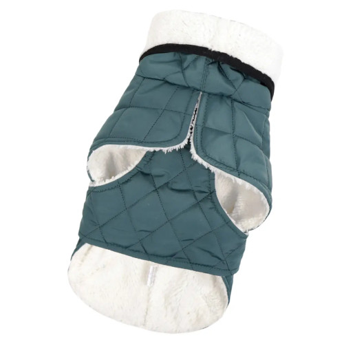 Жилет для собак Dogs Bomba на липучці смарагдового кольору GL-13