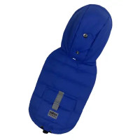 Жилет для собак з кишенею синього кольору G-85