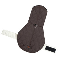 Жилет для собак на липучці шоколадного кольору GL-5  (осінь-зима)