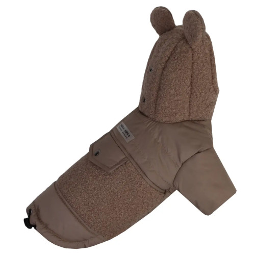 Куртка для собак Teddy бежевого кольору K-96