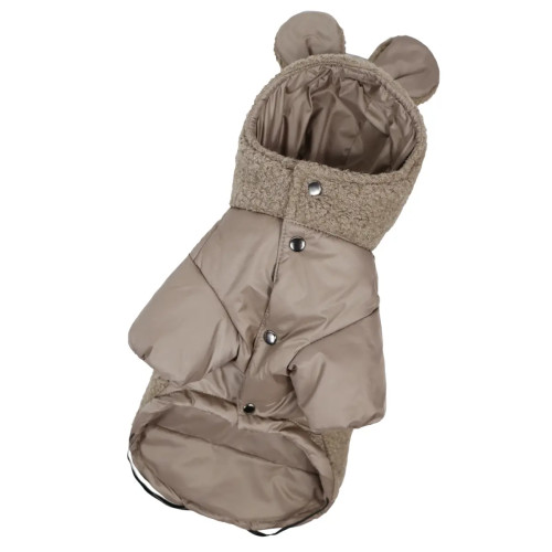 Куртка для собак Teddy бежевого кольору K-96