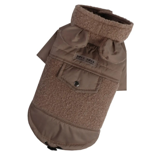 Куртка для собак Teddy бежевого кольору K-96