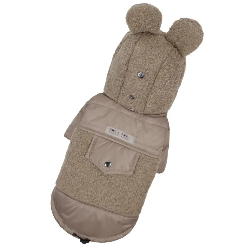 Куртка для собак Teddy бежевого кольору K-96