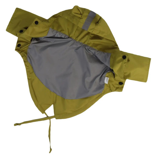 Дощовик парка для собак DB M-135 лаймового кольору