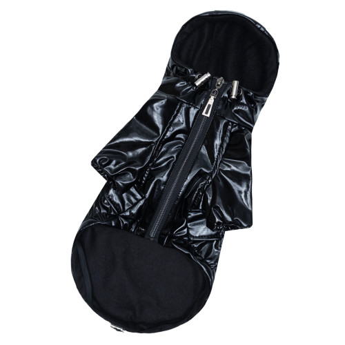 Дождевик Винил черный для собак Dogs Bomba M-142