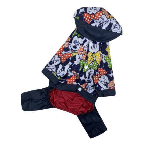 Дощовик з принтом Міккі для собак Dogs Bomba M-89