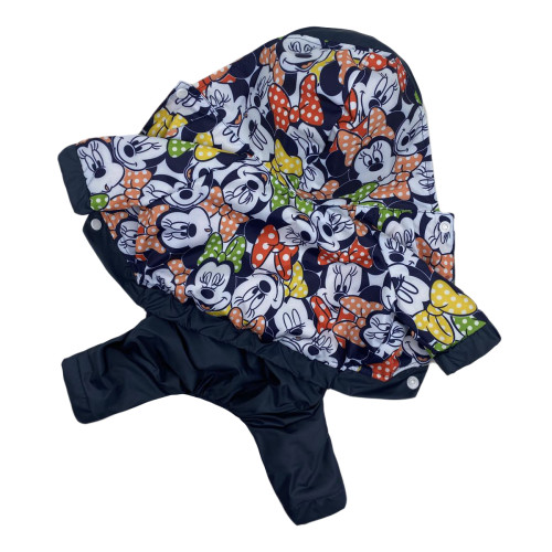 Дощовик з принтом Міккі для собак Dogs Bomba M-89