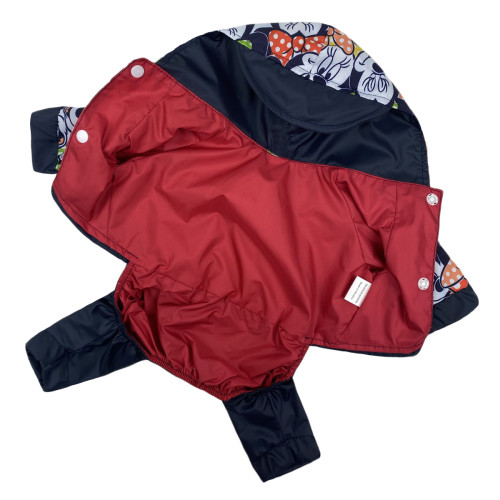 Дощовик з принтом Міккі для собак Dogs Bomba M-89