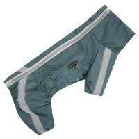 Дождевик для собак Спорт на флисе изумрудного цвета MF-39