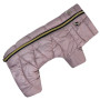 Зимовий комбінезон для собак Comfort пудра R-65