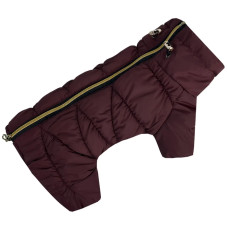 Зимовий комбінезон для собак Comfort NEW марсала R-67