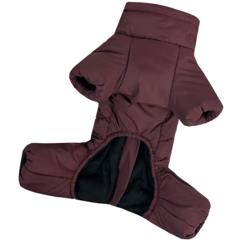 Зимовий комбінезон для собак Comfort NEW марсала R-67