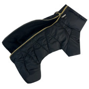Зимовий комбінезон для собак Comfort NEW чорного кольору R-68 - фото 3