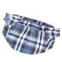 Рубашка в клетку голубая для собак Dogs Bomba RY-65