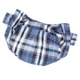 Рубашка в клетку голубая для собак Dogs Bomba RY-65