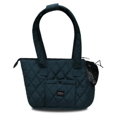 Сумка для собак стьобана S-115 смарагд