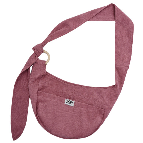 Слинг вельветовый пудра для собак Dogs Bomba S-128