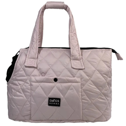 Сумка-переноска для собак стьобана рожева S-35 Сумка-переноска для собак стьобана рожева S-35