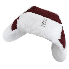 Шапка стёганая марсала для собак Dogs Bomba S-52